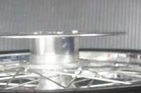install the supplied spacer between the rotor and hub